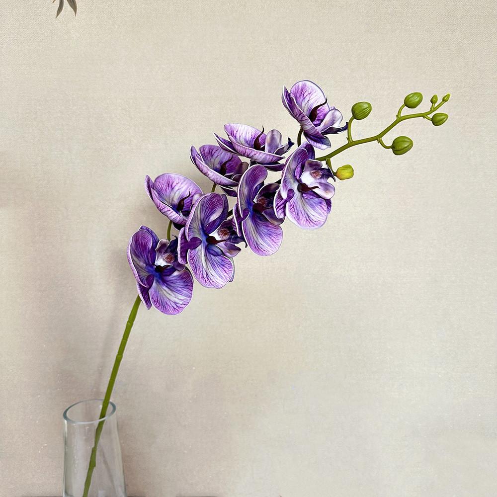 Flower Butterfly Artificial Orchid Wedding Hotel Restaurant Ornament Desktop