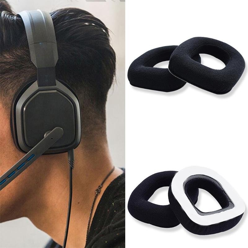 Replacements Ear Pads for Astro A 40 Velour Flannel Earpads Ear Headphones
