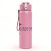 1PC Running Rabbit Minimalist Line Art Print 750ml Portable Sports Water Bottle Leakproof Gym Outdoor Travel Drink Cup