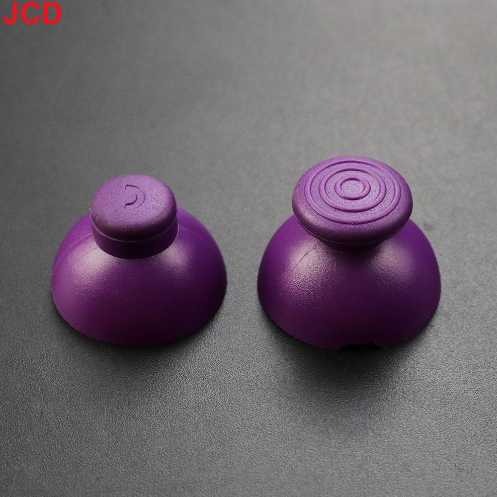 JCD 1 Pair Left And Right 3D Analog Joystick Thumb Stick Silicone Cap For GameCube For NGC GC Controller Repair Part Replacement