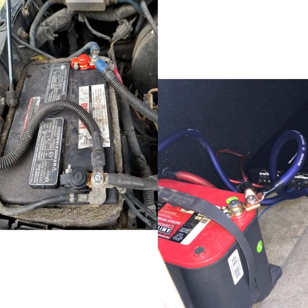 Bil Truck Parts Batteri Frakobling Isolator Terminal Connector Clips Bilbatteri Terminal Clamps