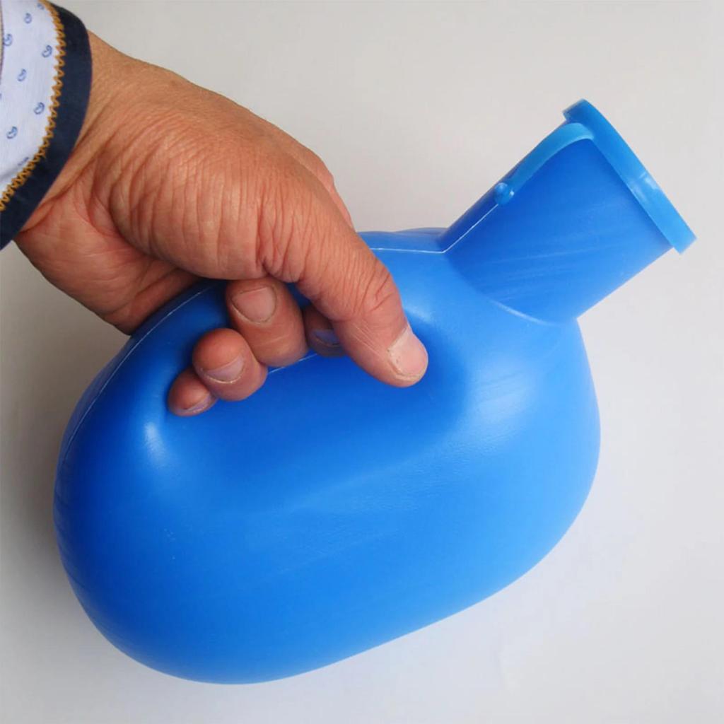 2000ml Dickes Männer Urinal mit Deckel Outdoor Überlebenswerkzeuge Tragbare Urinflasche für Männer Reise Camping Krankenhaus Heimgebrauch 4