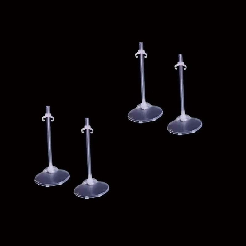Adjustable Invisible Doll Stand For Display ABS Easy Assembly Universal For Most Figurines