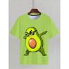 2026Summer Cartoon Fruit Graphic 3D Print T Shirt Men Women Fashion Short Sleeve