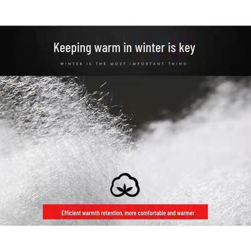 ROMON Men's Stand Collar Padded Jacket