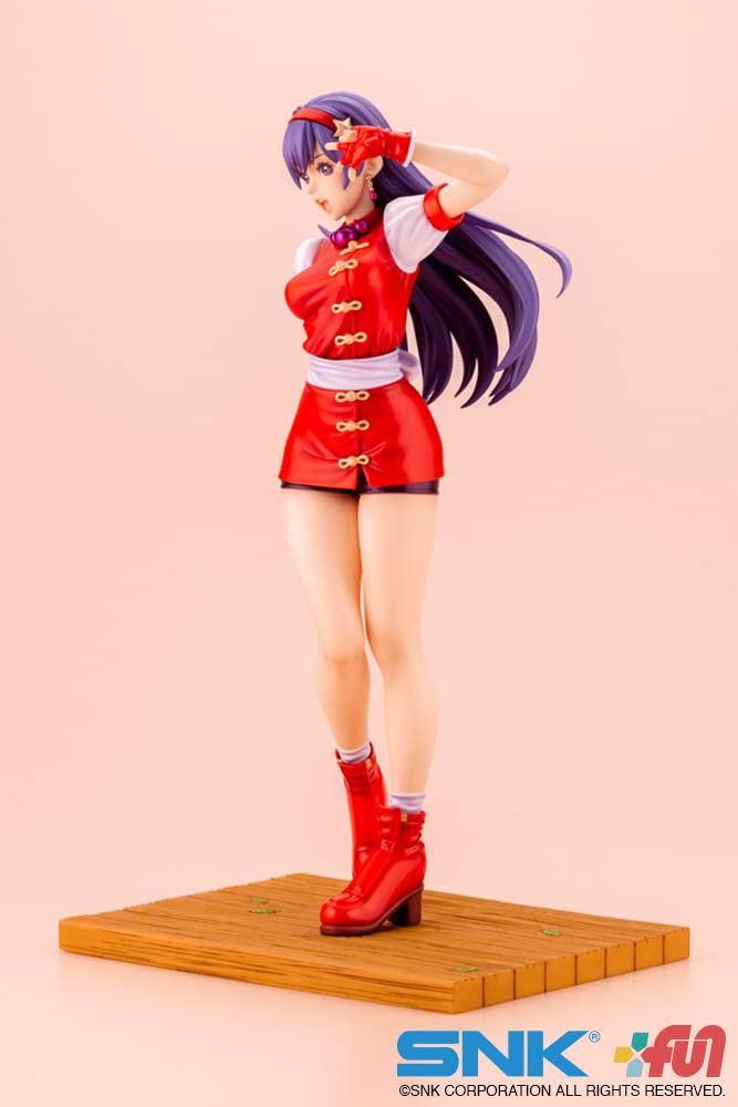 BISHOUJO SNK Bishoujo Athena Asamiya KING OF FIGHTERS Scale PVC Painted Finished Figure SV314 -THE '98-1/7