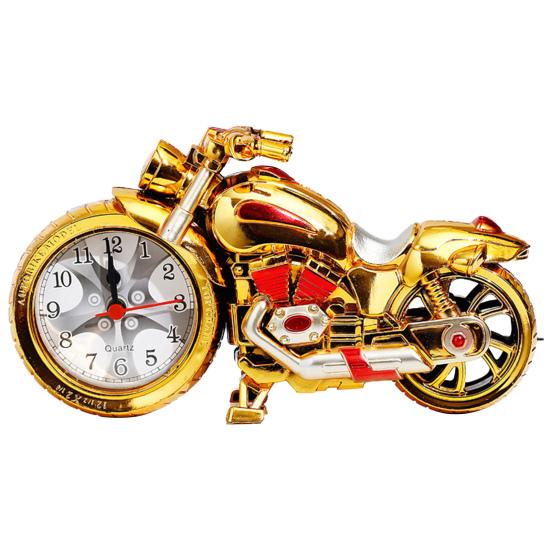 Alarm Clock Creative Motorbike Model Stylish Retro Motorcycle Model Alarm Clock for Bedroom