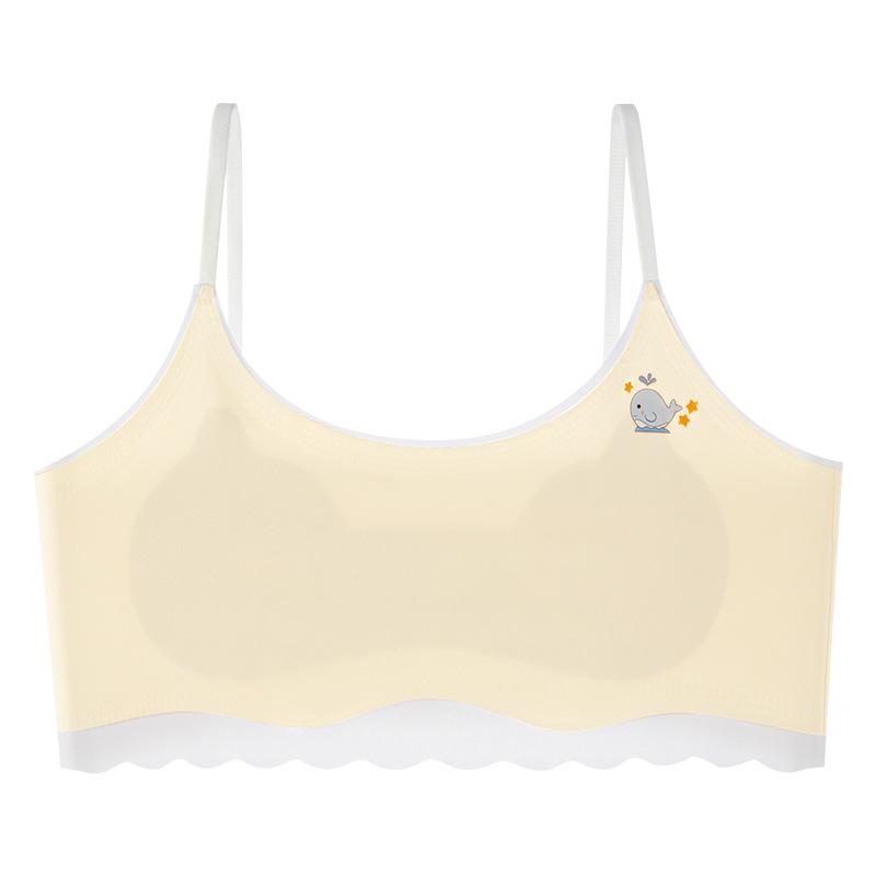 Bezešvá souprava tílka a podprsenky pro mladé dívky