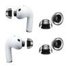 AZLA SednaEarfit XELASTEC II AirPods Pro 3 Ear Tips Premium TPE Deformable Adapter Tapered Shape Variable Thickness 12H Hexagon Filter Drop Prevention