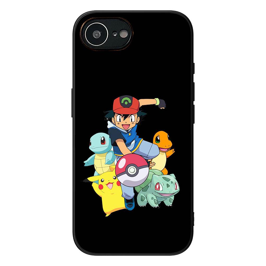 P-Pikachus P-Pokemons GO Eevees Phone Cover for Samsung Galaxy A05 A06 A14 A50 A51 A52 A12 A13 A23 A70 A07 A25 A26 M53 A56 Case