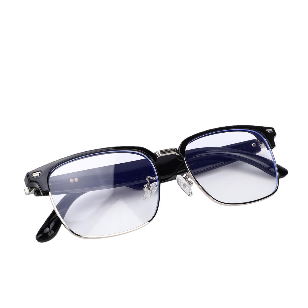 AI Smart Glasses Bluetooth 5.4 Blue Light Protection Real Time Translation Smart Glasses with Sunglasses Lens for Music