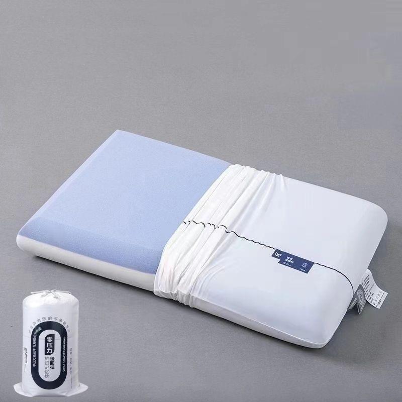 1pcs Gel Memory Foam Pillow with Slow Rebound & Cooling Effect Orthopedic Neck Support Pillow for Sleeping Ergonomic Design