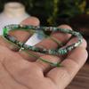 Turquoise Handmade 4mm Tibetan Beads Healing Calming Minimalist Women Bracelet