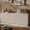Buffet Masainas Dmora, En Bois Nobl Beige 200x40x78h Cm