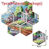 Diamond Painting Wooden Coasters Diy Landscape Art Set For Home Decor And Gift