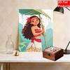 Disney Moana Pearl Art Iconic Tropical Attire 5D DIY Pearl Embroidery Mosaic Cross Stitch Kit for Home Decor