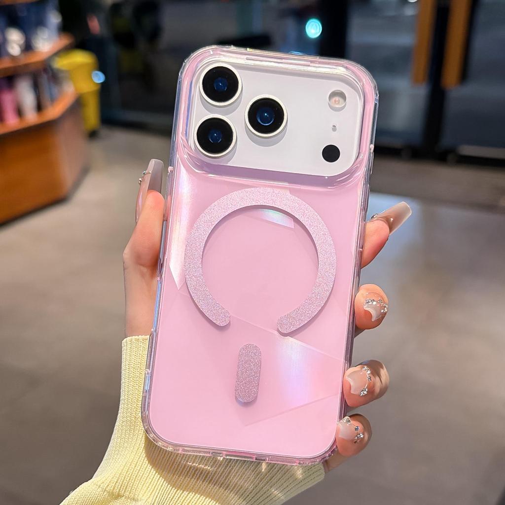 High-Transmittance Gradient Magnetic Case for iPhone 17 Pro Max - Compatible with Model 16 & 15 Generation