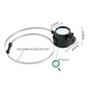 15x Magnifying Glass with LED Ideal for Watch Jewelry Machine Reading Precision Headband Magnifier Light, Repair, Appraisal, Repair, Close-Up Work,