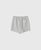 GENERALIDEA Lace-Trimmed Sweat Shorts [Melange Grey] / Gf2Lhp526