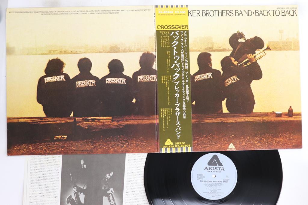 LP Record BRECKER BROTHERS BAND - Back To BACK IES80508 ARISTA 1976 Japan Obi Jazz Used