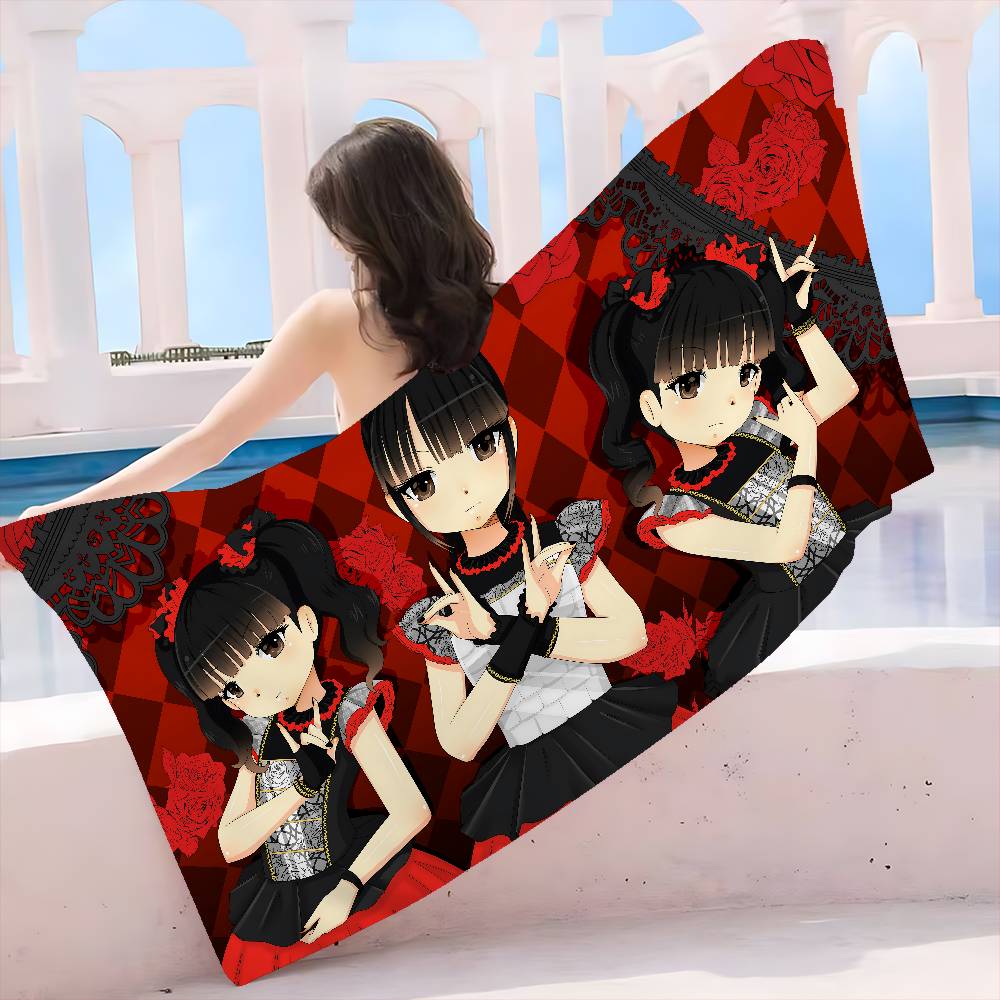 Pop B-babymetal Music Band Big Microfiber Beach Towels Quick Dry Towel Sand Beach Towels Pool Towel For Travel Swim Pool Yoga