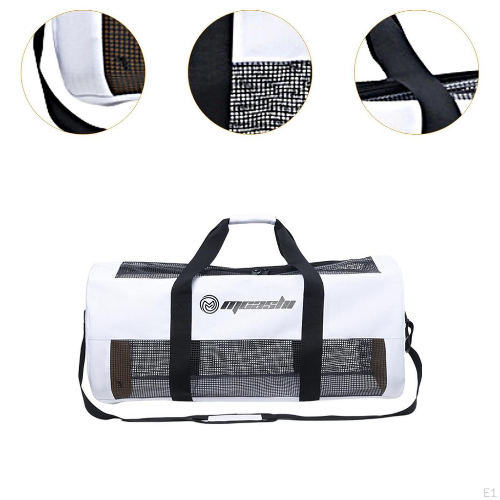 60L Storage Bag for Diving Gear with Mesh Design Outdoor Adventures