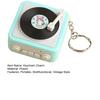 Mini Charm Pendant with Retro Gramophone Gramophone Keychain Recording Music Playback Function