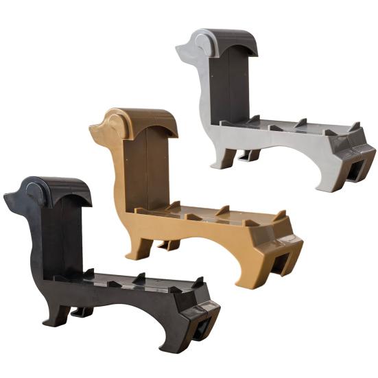 Dachshund Wine Bottle Holder Dog Shaped Beer Bottle Display Stand Organizer Rack Home Kitchen Bar Dining Table Desktop Decoration