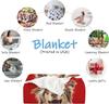 Blanket Pet Dog Flannel Blanket With Po And Name - Pet Animal Female Gift Male Dog Lover Commemorative Gift