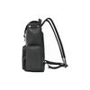 Bally Letter Logo Large Capacity Striped Lock Buckle Backpack Men Backpack Black 6303962