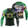 BJJ Homens Manga Longa Roupa de Treino Camisa Jiu Jitsu Brasileiro Camiseta Grappling Muay Thai Fitness Secagem Rápida Academia Roupa Esportiva Tops GTA