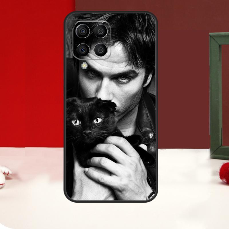 Damon Salvatore Vampire Diaries Case For Samsung Galaxy M55 M35 M15 M56 M36 M16 M31 M21 M13 M33 M53 M12 M32 M52 M14 M34 M54
