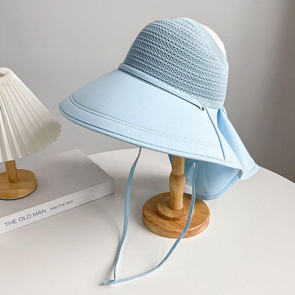 Foldable Sun Protection Hats Elegance Summer Fisherman Cap Leisure Large Brim Sun Hat  Sun Supplies