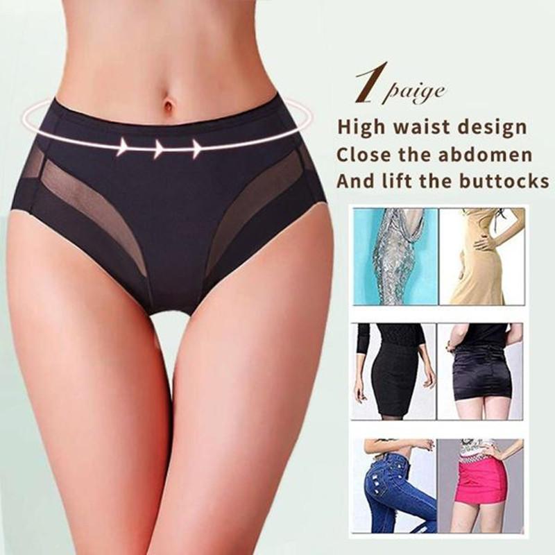 Hohe Elastische Atmungsaktive Slips Frauen Nahtlose Butt Lifter Höschen Shapers Abnehmen Hip Enhancer Shapewear
