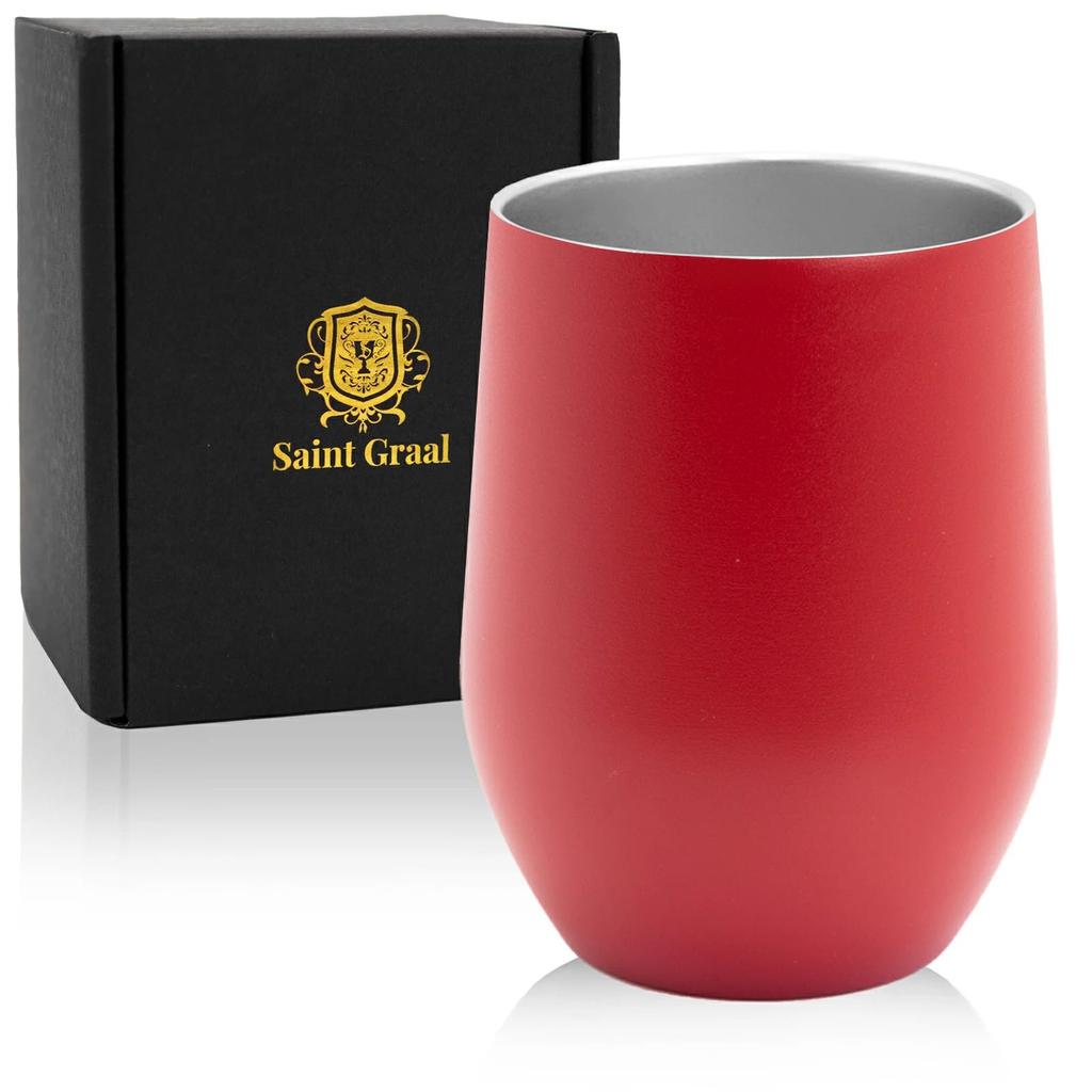 SaintGraal 60th Birthday 60th Birthday Red Gift for Men and Vacuum 350ml Tumbler, Gift, Gift, Women, Insulated,