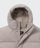 Musinsa Standard Daily Puffer Hooded Short Padded Jacket [Light Beige]