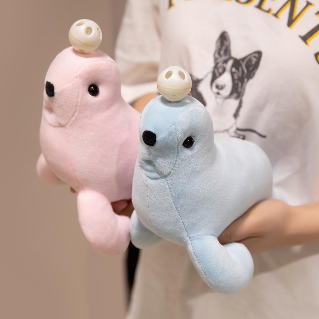 Soft Sea Lion Seal Doll Plush Toy Little White Rabbit Doll Children Soothing Rag Doll Birthday Gift