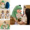 Cute Dinosaur And Shark Pig Plush Toy Pillow For Kids, Girls Large Stuffed Animal Doll Gift
