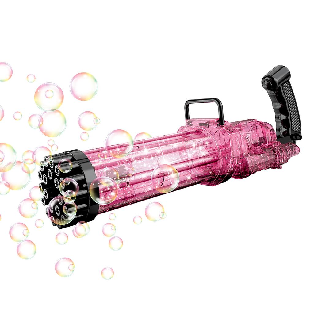 Buy Electric Bubble Machine With LED Light And Music For Kids 21Hole Bubble Machine at
