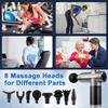Professional Gun Fascia High Frequency Vibration Deep Muscle Tissue Massage Gun Relaxing Body MassagingTool After Exercise Fitness