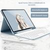 Bluetooth Keyboard Leather Case for IPad 10 10.2 with Pencil Slot Compatible Air 5 Pro 12.9 Mouse