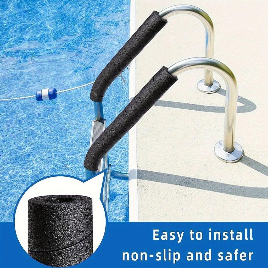Durability Foam Pipe Protector Spirals Cut Shocked Absorption Thermald Insulation for Pool Equipment