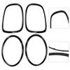 4pcs Headlight Trims Taillight Trims FOR MINI F55/F56/F57 14-21 GLOSS Headlight Taillight RingsLIGHT RINGS TRIM Left Right