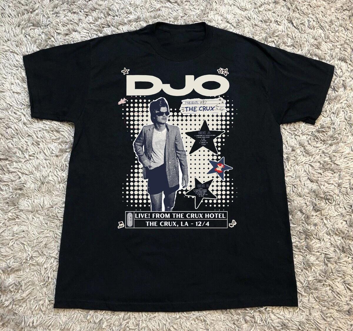 Djo Black Cotton Shirt All size S-5XL Unisex L511 XXXL