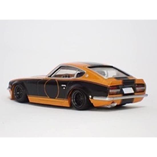 BoostGear Custom AOSHIMA Scale Model Grand Champion 14th Edition Japan 2DrSP S30 Fairlady Z SP Set of 2 Completed Cars 1/64 Kit (4) & (5) -