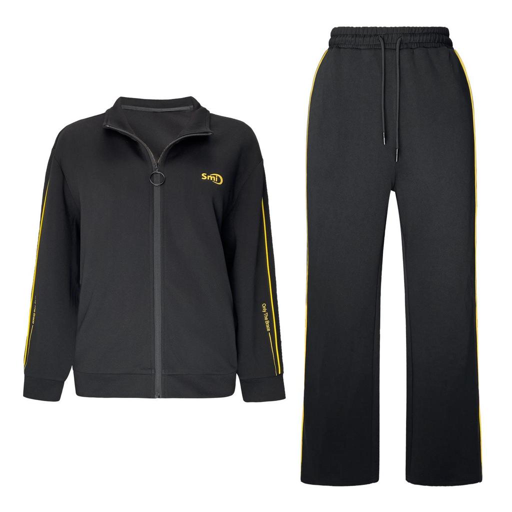 Middle-aged Women's Plus Size Casual Autumn Sportswear Set - 2025 New Two-Piece Sweatshirt Outfit