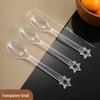Disposable Star Dessert Fork Spoons