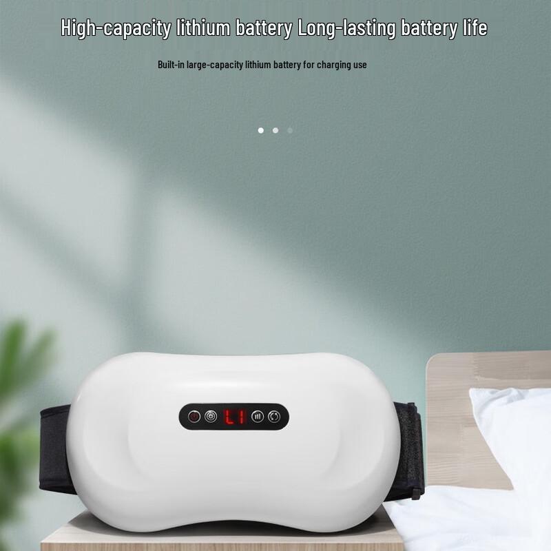 Jia Xiu Bian Stone Electric Abdominal Massager with Heat & Moxibustion