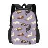 Playful Ferrets Backpack Hot Sale Daypack Large Capacity Kids BookBag School Bag Shoulder Bags for Men Women