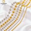 Stainless Steel 304 Round Bead Curtain Pull Chain with Vacuum Color Retention